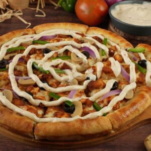 Chef Recommended – Kabab Bite Pizza (Medium)
