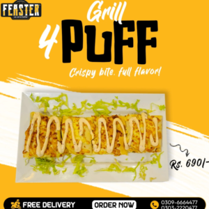 Feaster Grill Puff (4 Pcs)