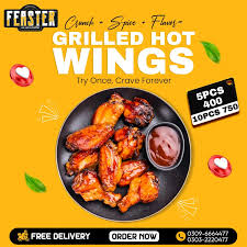 Feaster Hot Wings Fried