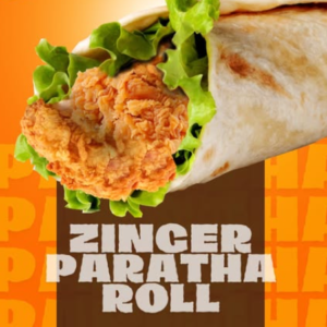 Zinger Pratha Roll