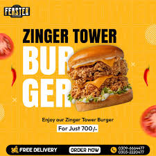 Zinger Tower Burger